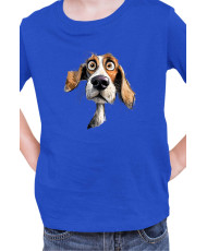 Детска Тениска Funny Dogs Breeds Beagle 02