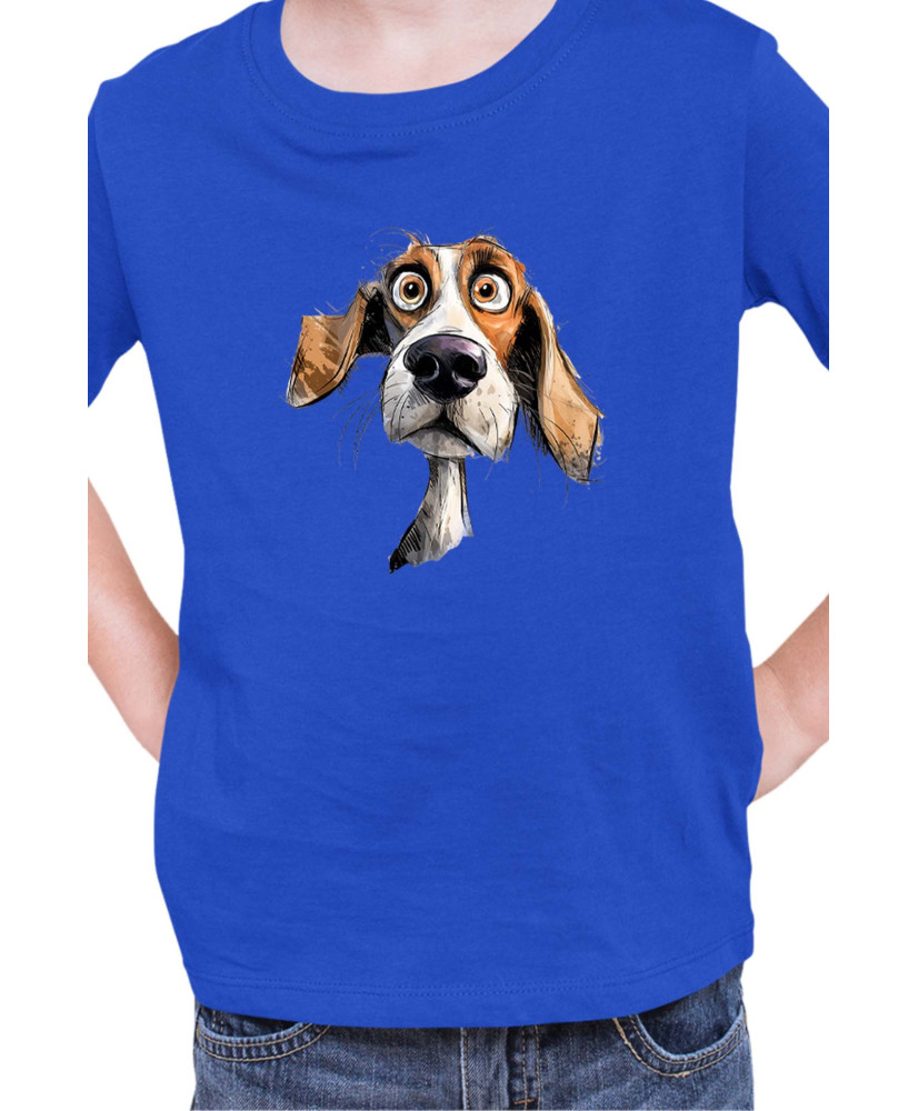 Детска Тениска Funny Dogs Breeds Beagle 02