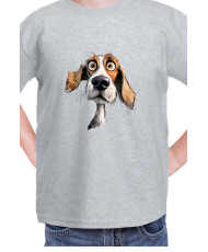 Детска Тениска Funny Dogs Breeds Beagle 02