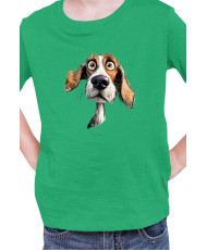 Детска Тениска Funny Dogs Breeds Beagle 02