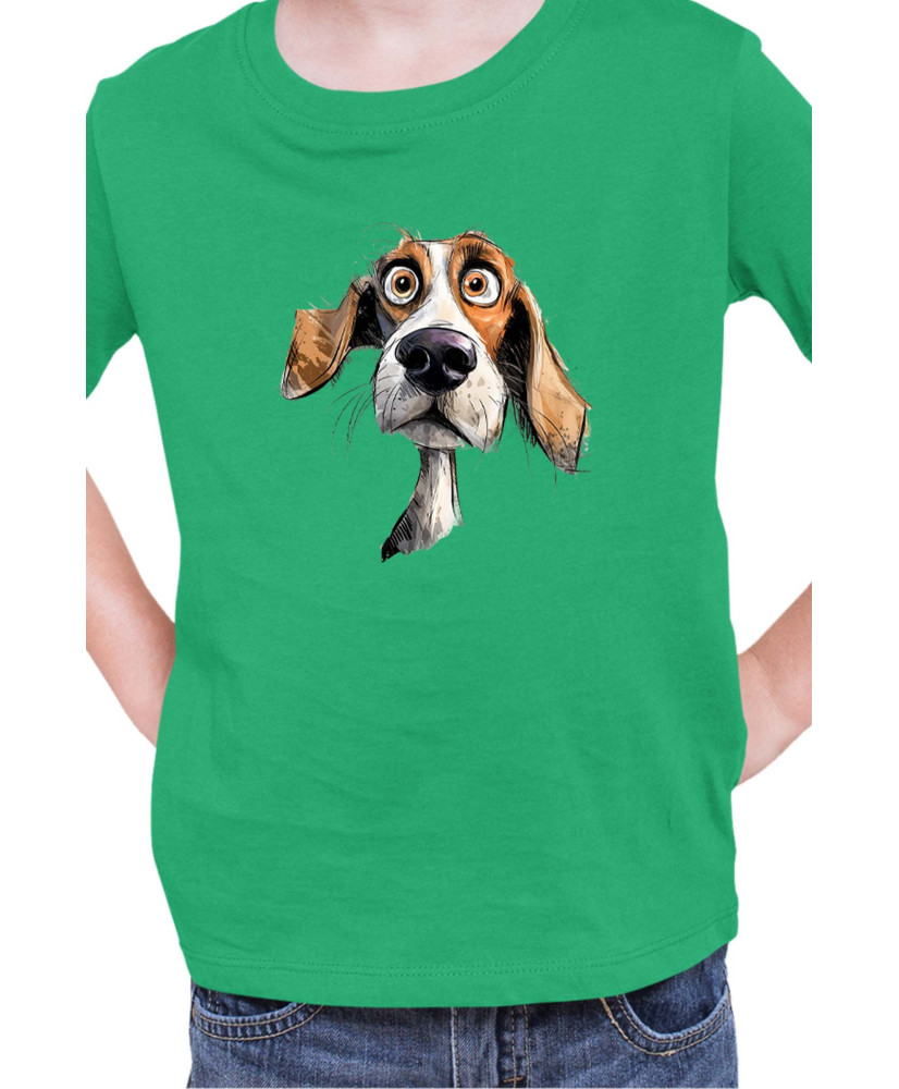 Детска Тениска Funny Dogs Breeds Beagle 02