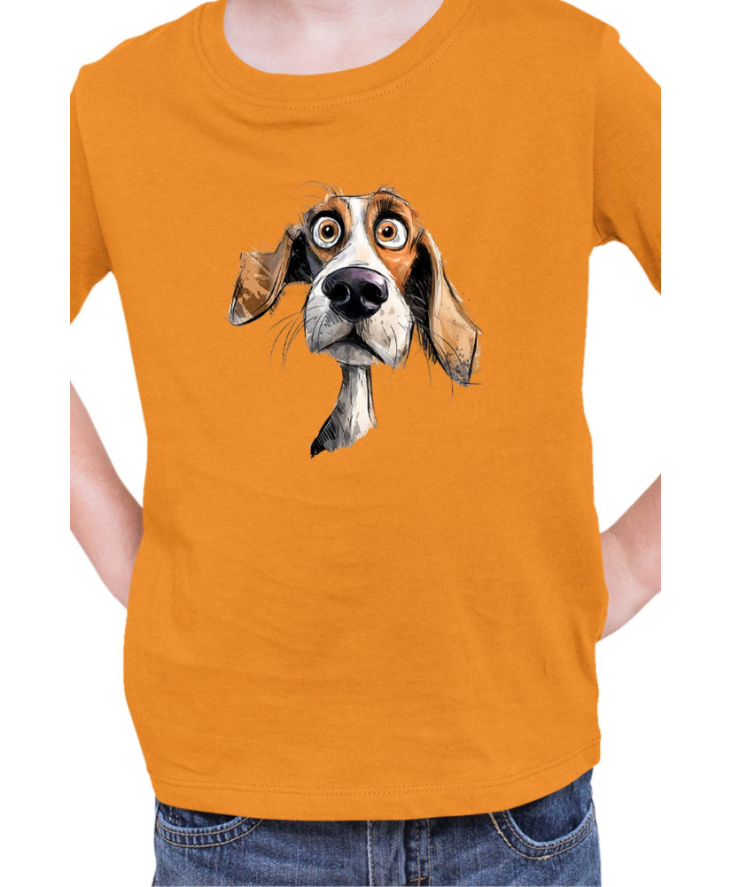 Детска Тениска Funny Dogs Breeds Beagle 02