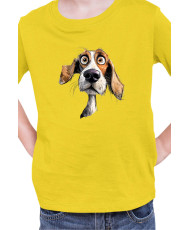 Детска Тениска Funny Dogs Breeds Beagle 02