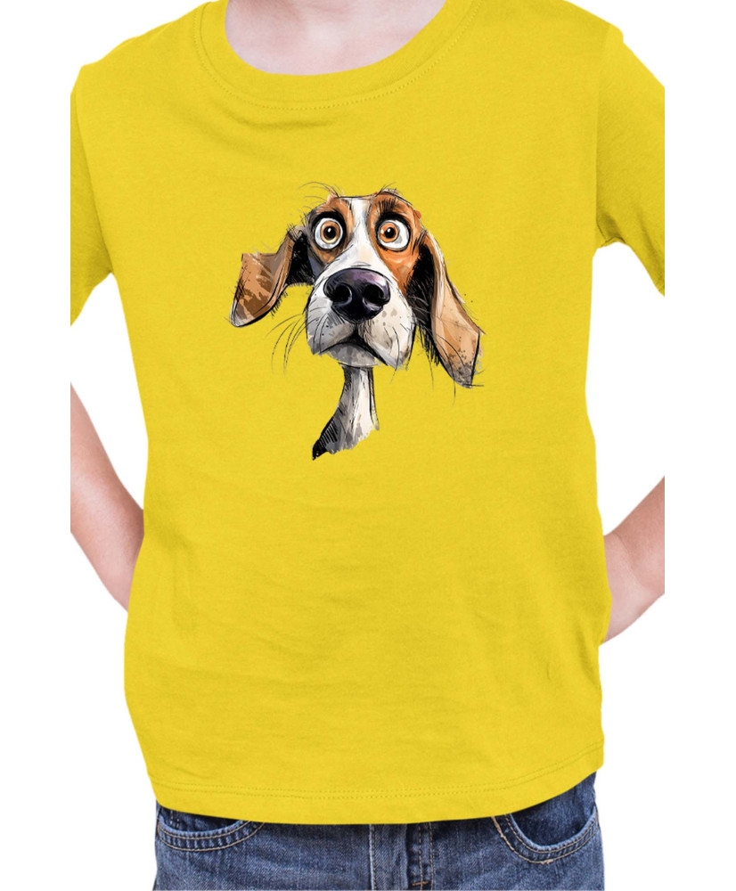 Детска Тениска Funny Dogs Breeds Beagle 02