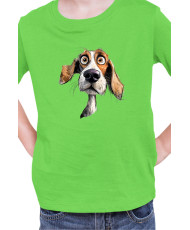 Детска Тениска Funny Dogs Breeds Beagle 02