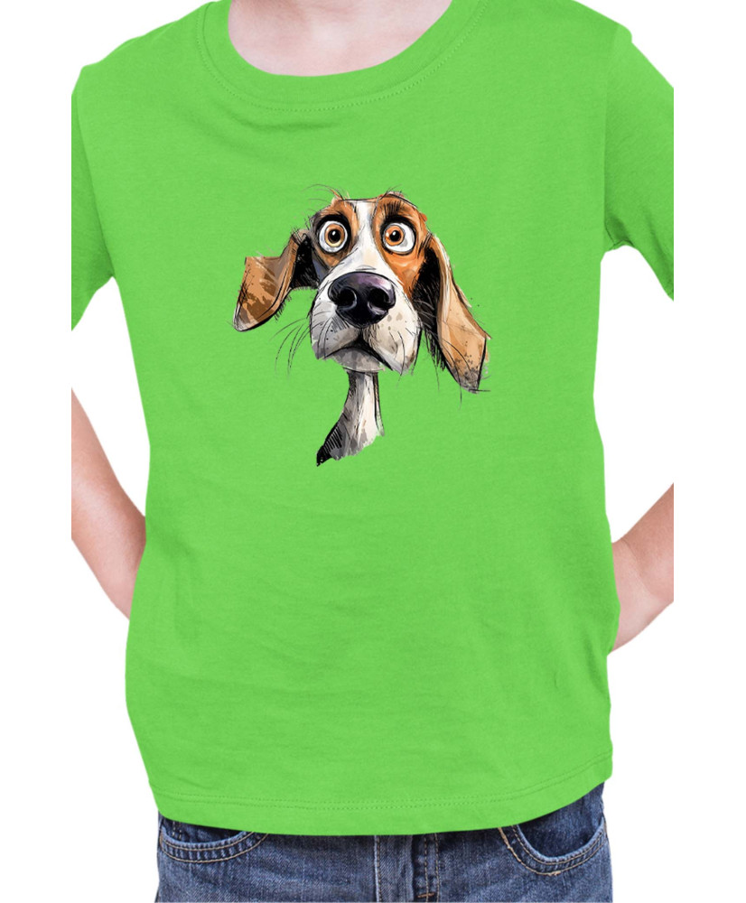 Детска Тениска Funny Dogs Breeds Beagle 02