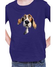 Детска Тениска Funny Dogs Breeds Beagle 02