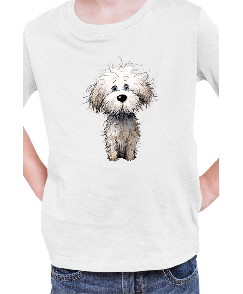 Детска Тениска Funny Dogs Breeds Bichon Frise