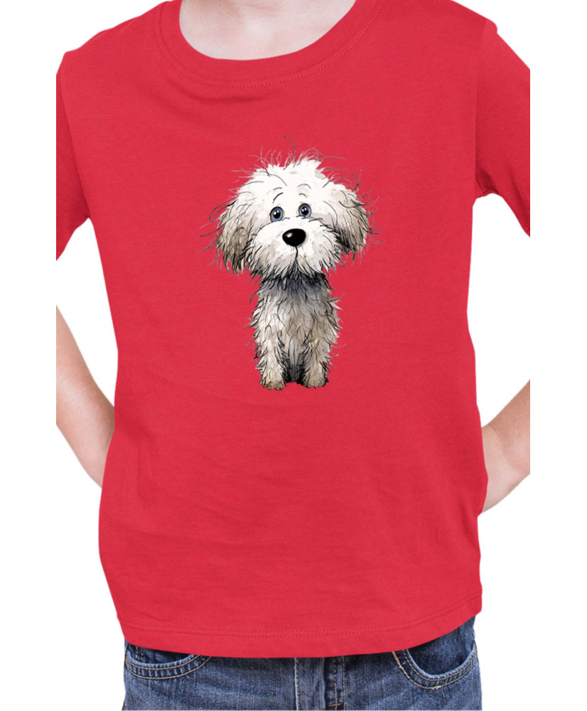 Детска Тениска Funny Dogs Breeds Bichon Frise