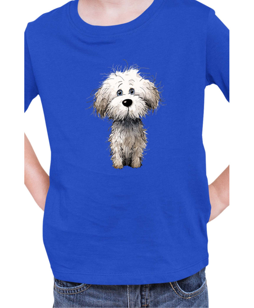 Детска Тениска Funny Dogs Breeds Bichon Frise