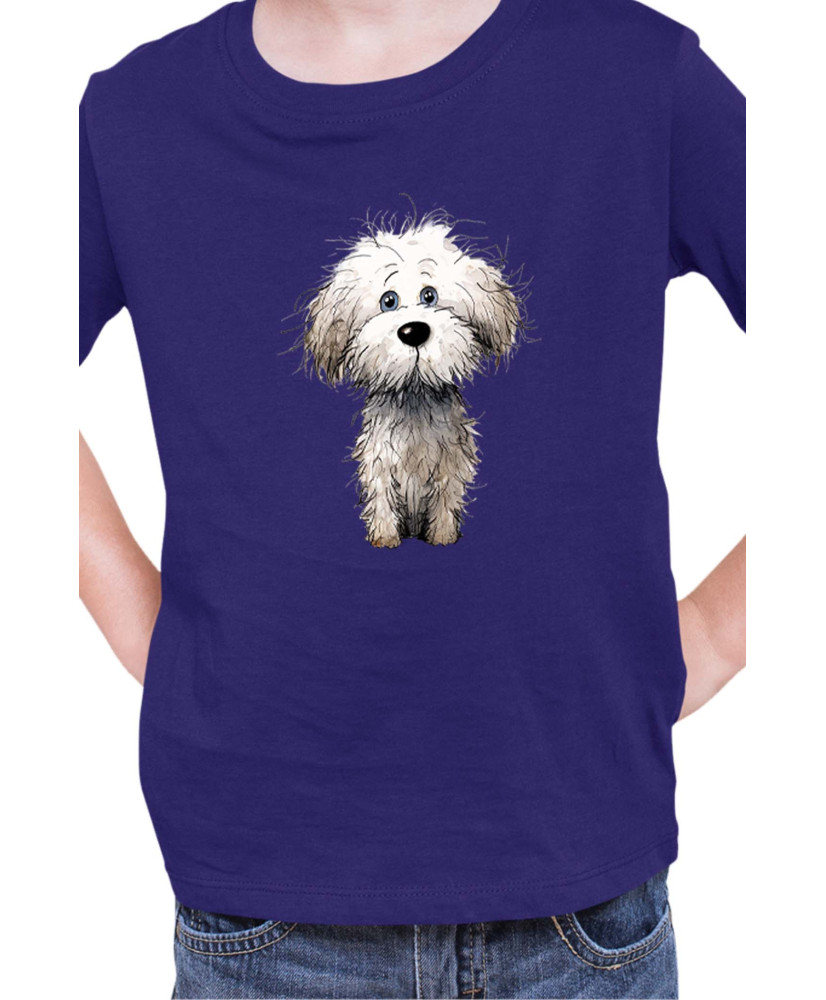 Детска Тениска Funny Dogs Breeds Bichon Frise