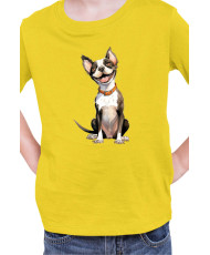 Детска Тениска Funny Dogs Breeds Boston Terrier 02
