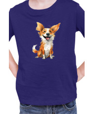 Детска Тениска Funny Dogs Breeds Corgi