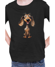 Детска Тениска Funny Dogs Breeds Dachshund 01