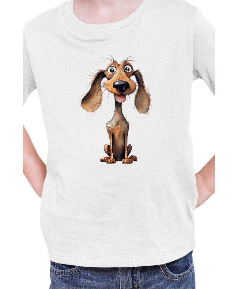 Детска Тениска Funny Dogs Breeds Dachshund 01
