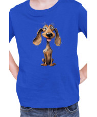 Детска Тениска Funny Dogs Breeds Dachshund 01