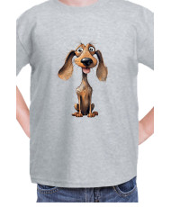 Детска Тениска Funny Dogs Breeds Dachshund 01
