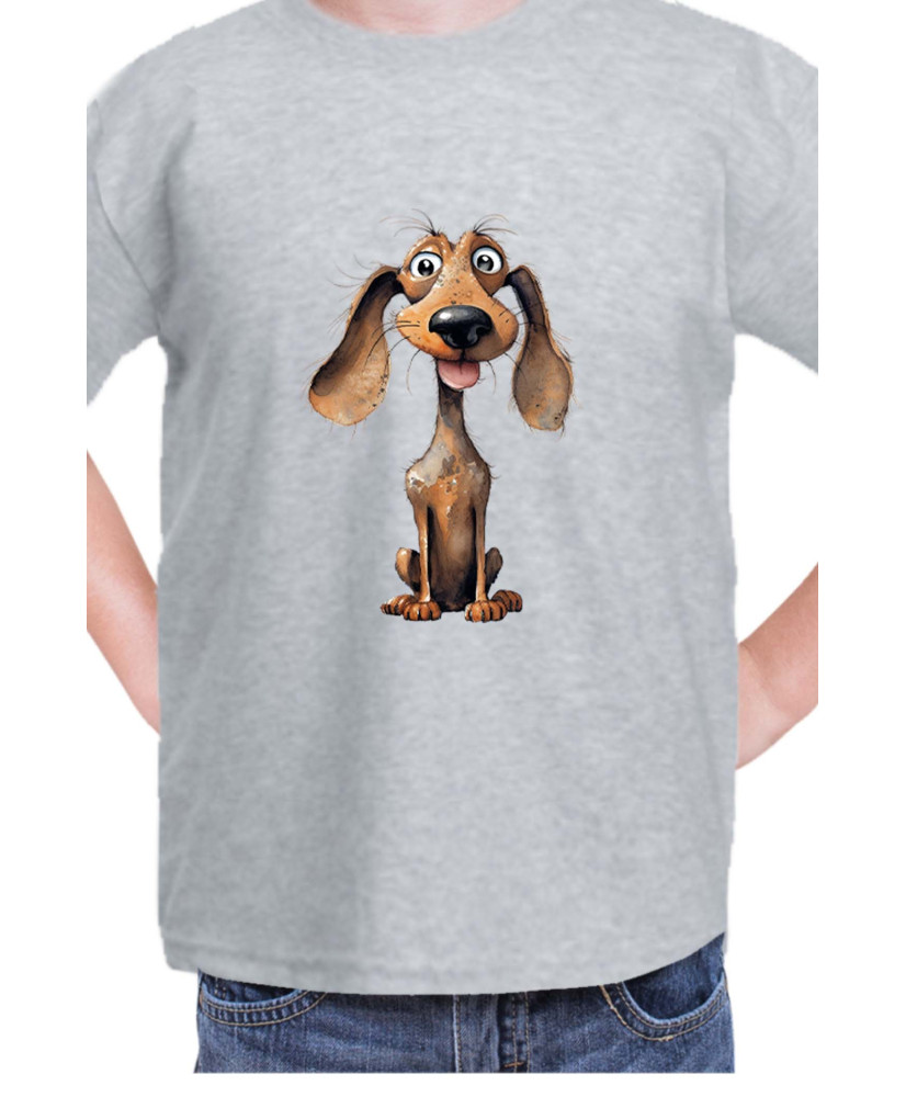 Детска Тениска Funny Dogs Breeds Dachshund 01