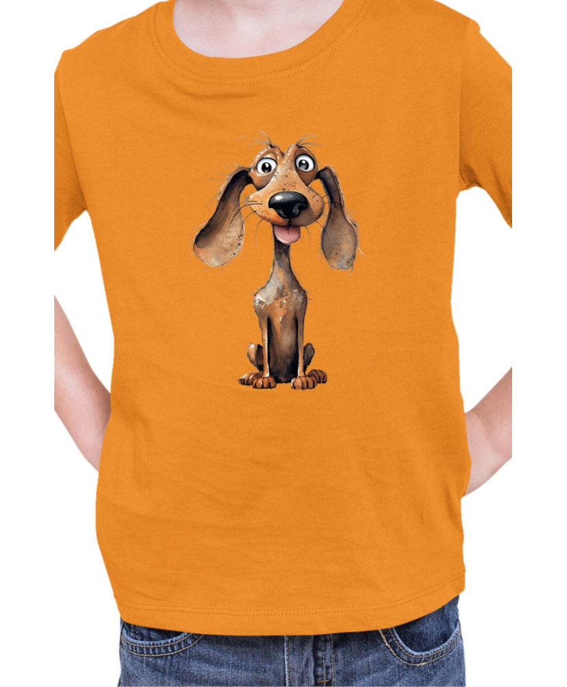 Детска Тениска Funny Dogs Breeds Dachshund 01