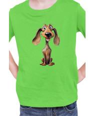 Детска Тениска Funny Dogs Breeds Dachshund 01