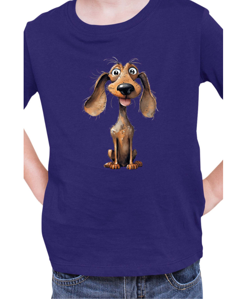 Детска Тениска Funny Dogs Breeds Dachshund 01