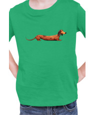 Детска Тениска Funny Dogs Breeds Dachshund 02