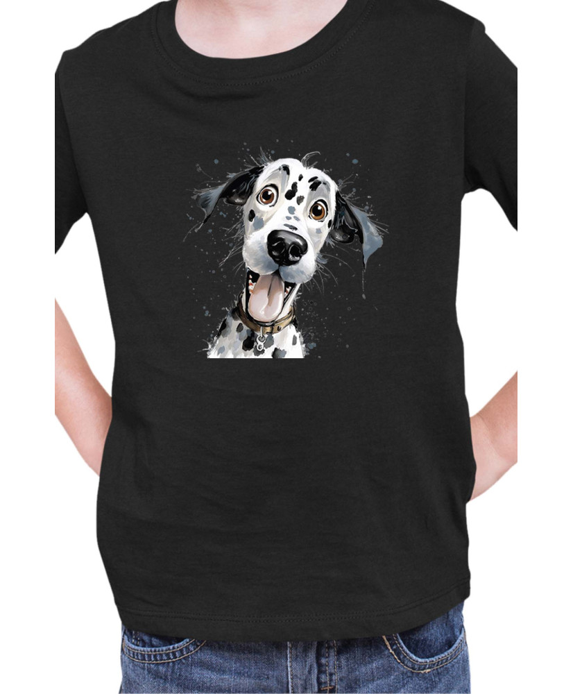 Детска Тениска Funny Dogs Breeds Dalmatian