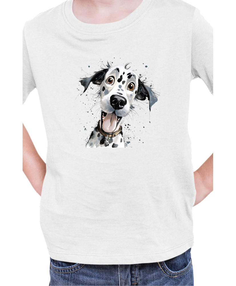 Детска Тениска Funny Dogs Breeds Dalmatian