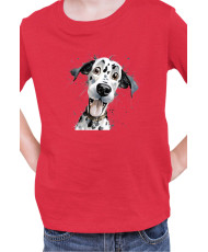 Детска Тениска Funny Dogs Breeds Dalmatian