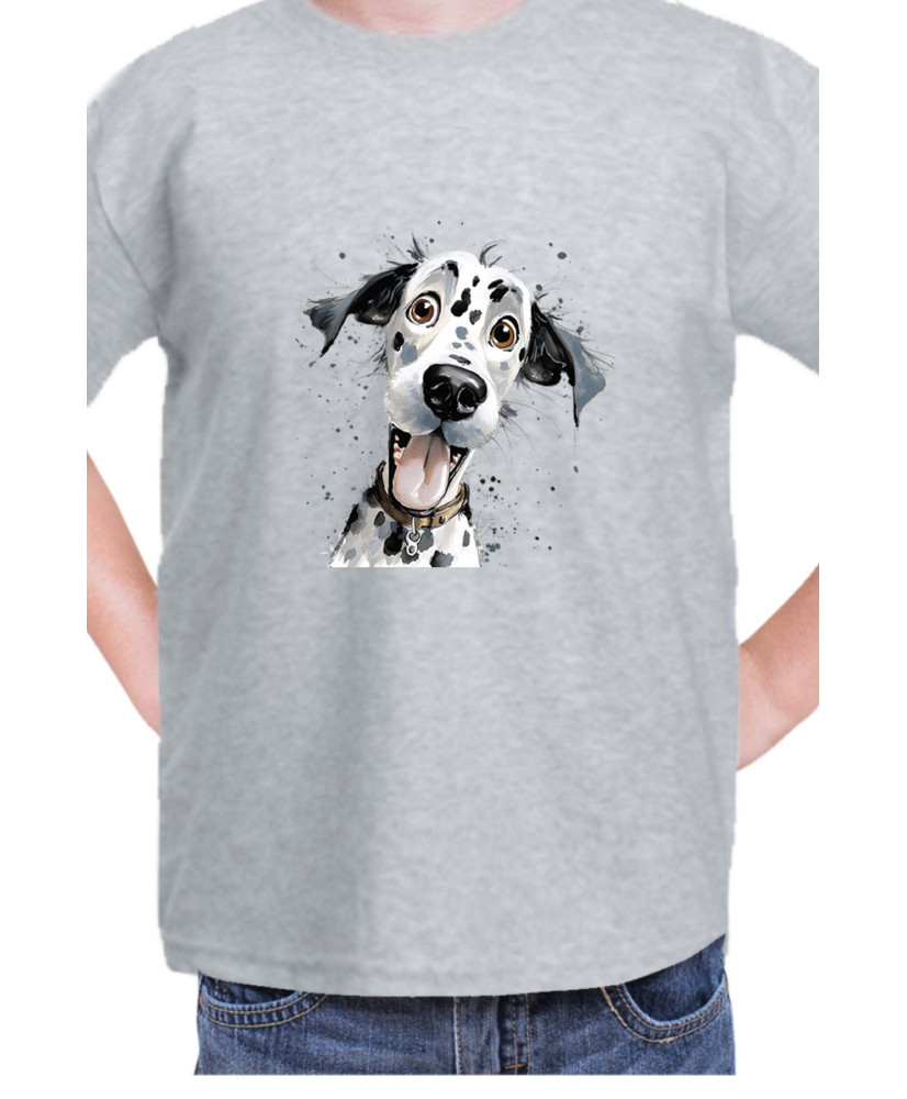 Детска Тениска Funny Dogs Breeds Dalmatian