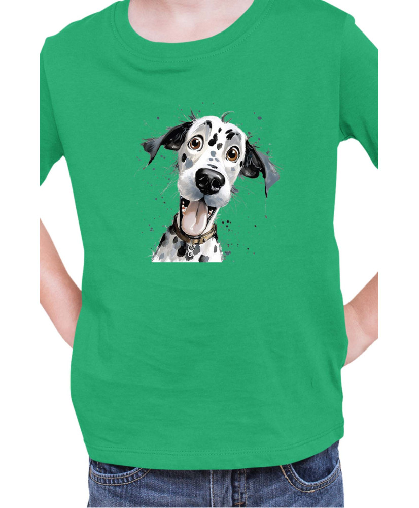 Детска Тениска Funny Dogs Breeds Dalmatian