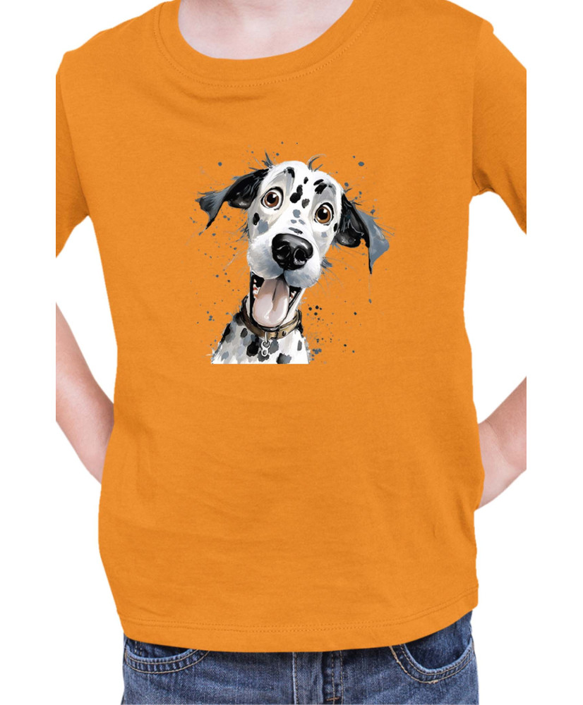 Детска Тениска Funny Dogs Breeds Dalmatian