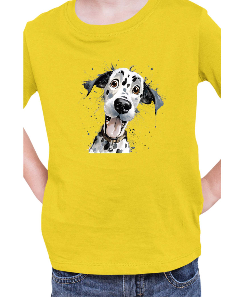 Детска Тениска Funny Dogs Breeds Dalmatian