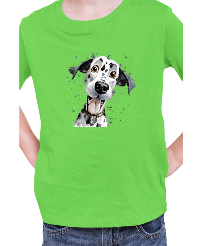 Детска Тениска Funny Dogs Breeds Dalmatian