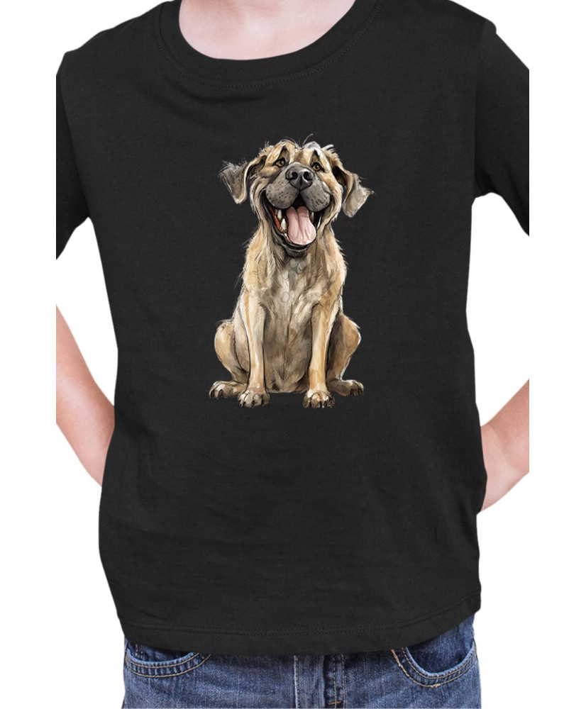 Детска Тениска Funny Dogs Breeds English Mastiff