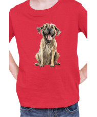 Детска Тениска Funny Dogs Breeds English Mastiff