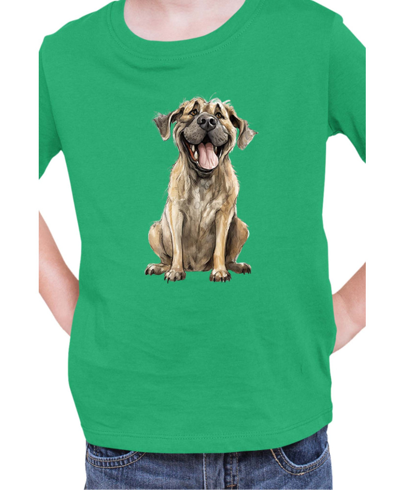Детска Тениска Funny Dogs Breeds English Mastiff