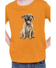 Детска Тениска Funny Dogs Breeds English Mastiff