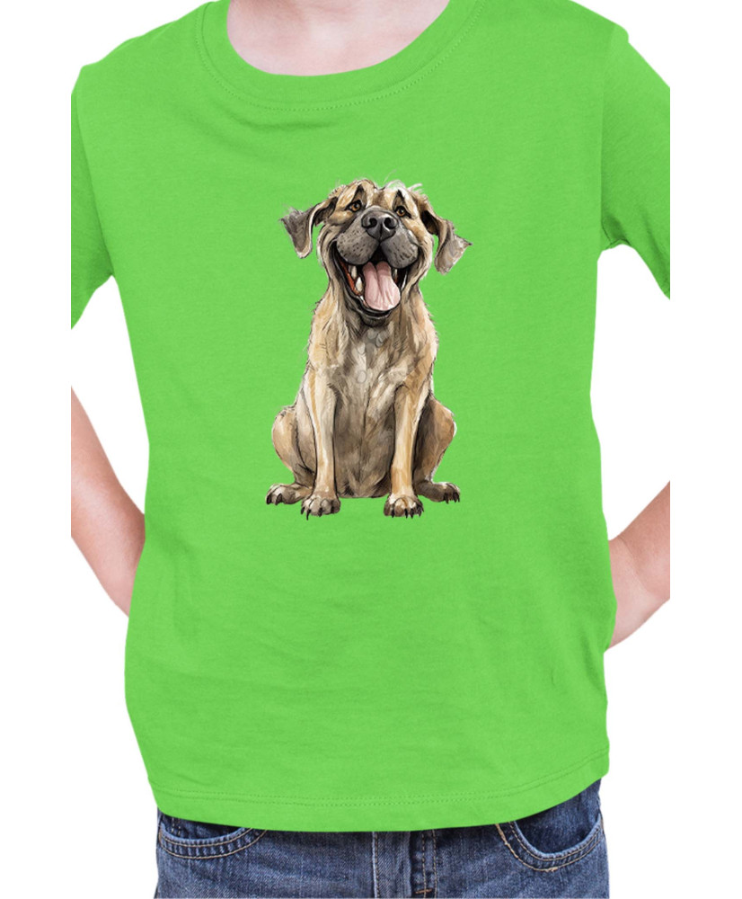 Детска Тениска Funny Dogs Breeds English Mastiff