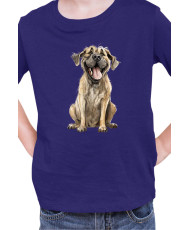 Детска Тениска Funny Dogs Breeds English Mastiff