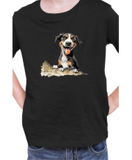 Детска Тениска Funny Dogs Breeds Entlebucher Mountain Dog