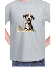 Детска Тениска Funny Dogs Breeds Entlebucher Mountain Dog