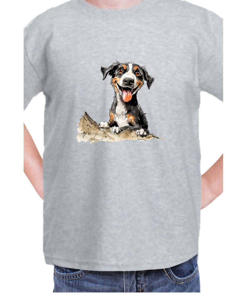 Детска Тениска Funny Dogs Breeds Entlebucher Mountain Dog