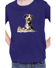 Детска Тениска Funny Dogs Breeds Entlebucher Mountain Dog