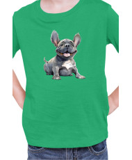 Детска Тениска Funny Dogs Breeds French Bulldog