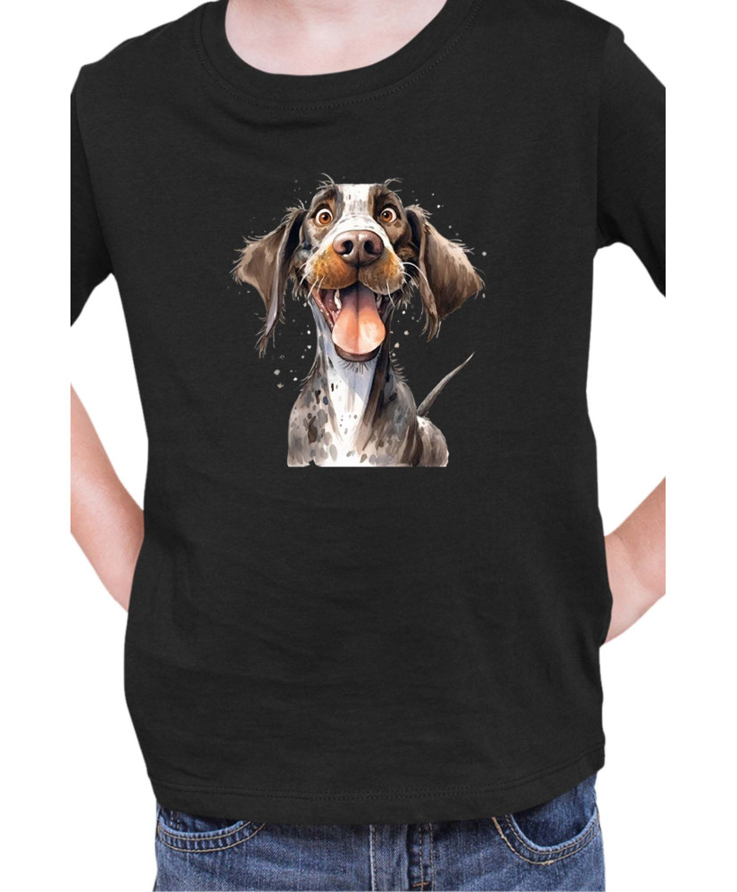 Детска Тениска Funny Dogs Breeds German Pointer