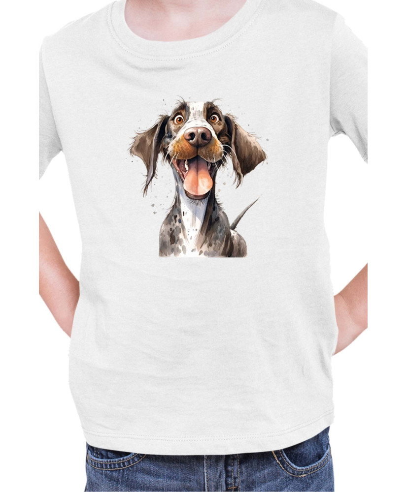 Детска Тениска Funny Dogs Breeds German Pointer