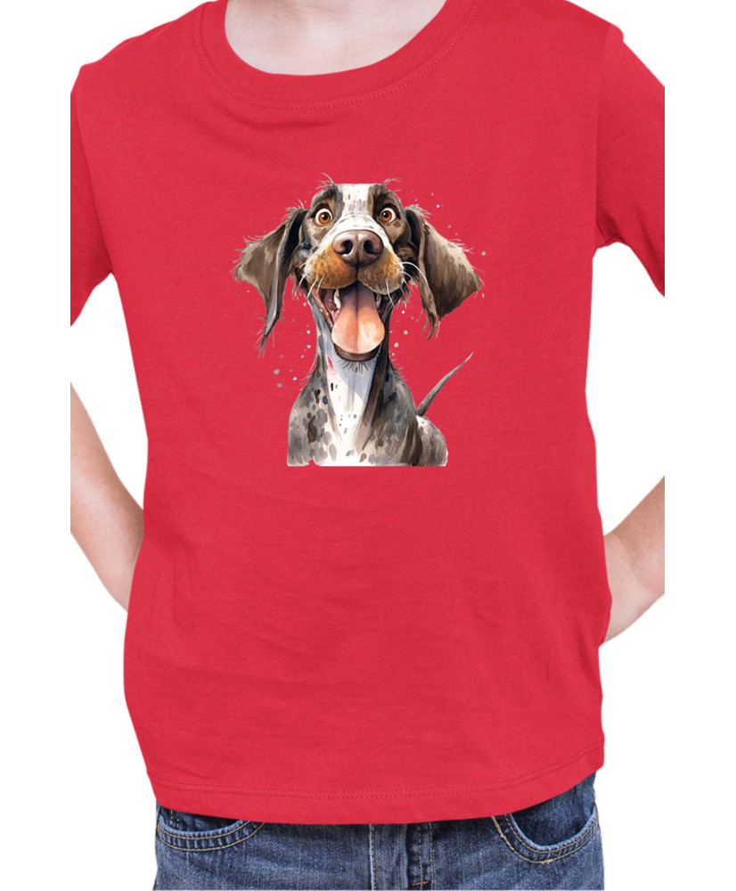 Детска Тениска Funny Dogs Breeds German Pointer