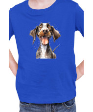 Детска Тениска Funny Dogs Breeds German Pointer