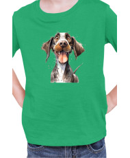 Детска Тениска Funny Dogs Breeds German Pointer